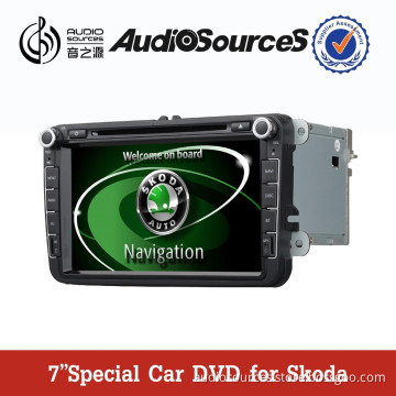 8' Car Audio System for Skoda Fabia/Superb/Octavia with 3G/DVD/Bt/GPS/Pip/10CD/DVBT/Tmc/OPS/AC/iPhone/iPod/Radio/RDS/Pip Function